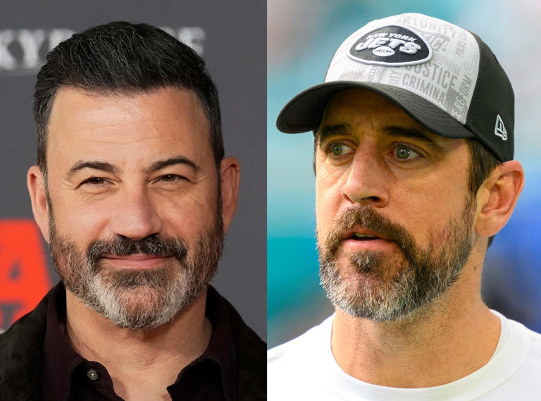 jimmy kimmel aaron rodgers